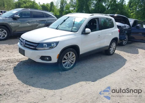 2012 Volkswagen Tiguan Se z USA, uszkodzony, nr VIN WVGAV7AX5CW517186